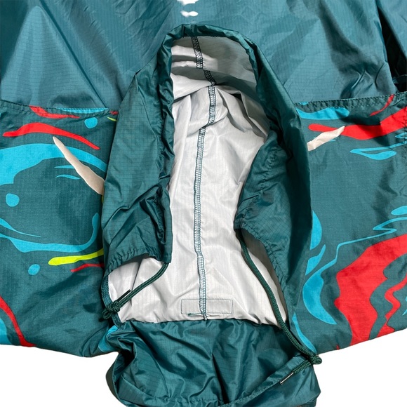 Sydney 2000 Olympics Rain Coat Jacket BONDS Mens Sz M Green Zip Snap Hooded - Picture 4 of 10